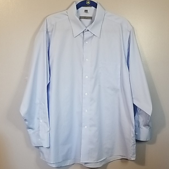 <GEOFREY BEENE> Long Sleeve 100%Cotton Dress Shirt - Picture 1 of 14